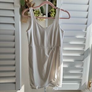 Cream color wrap style. Size S